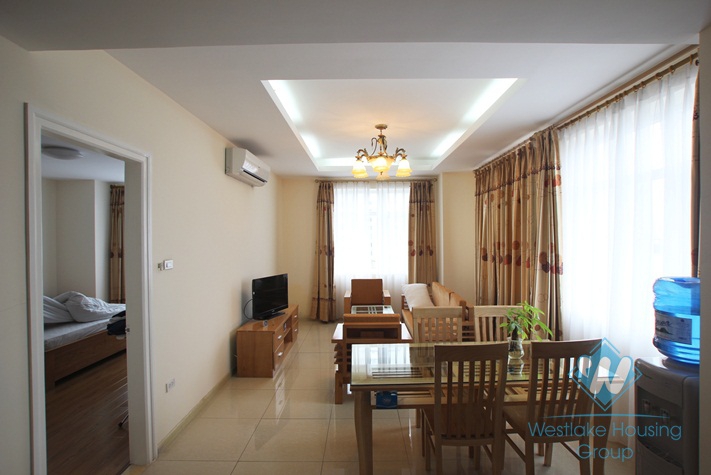 Modern apartment with separate bedroom for rent in Kim Ma st, Ba Dinh, Ha Noi
